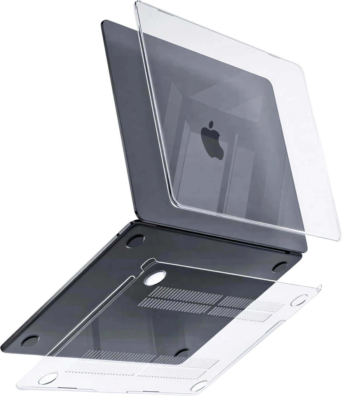 macbook crystal case full protection against scratches accident drop bumps