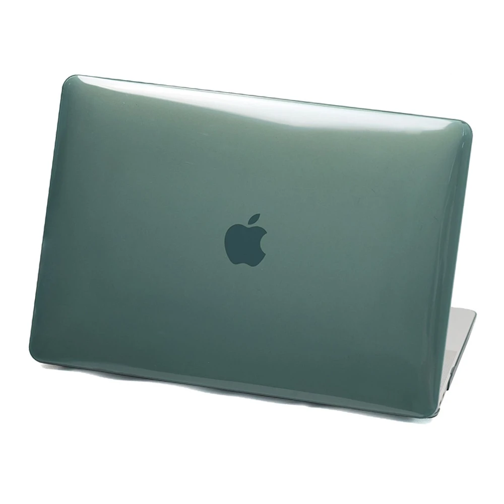 Apple macbook Air Pro Neo 11 12 13 13.6 14 15 16 inch crystal midnight green case cover protector