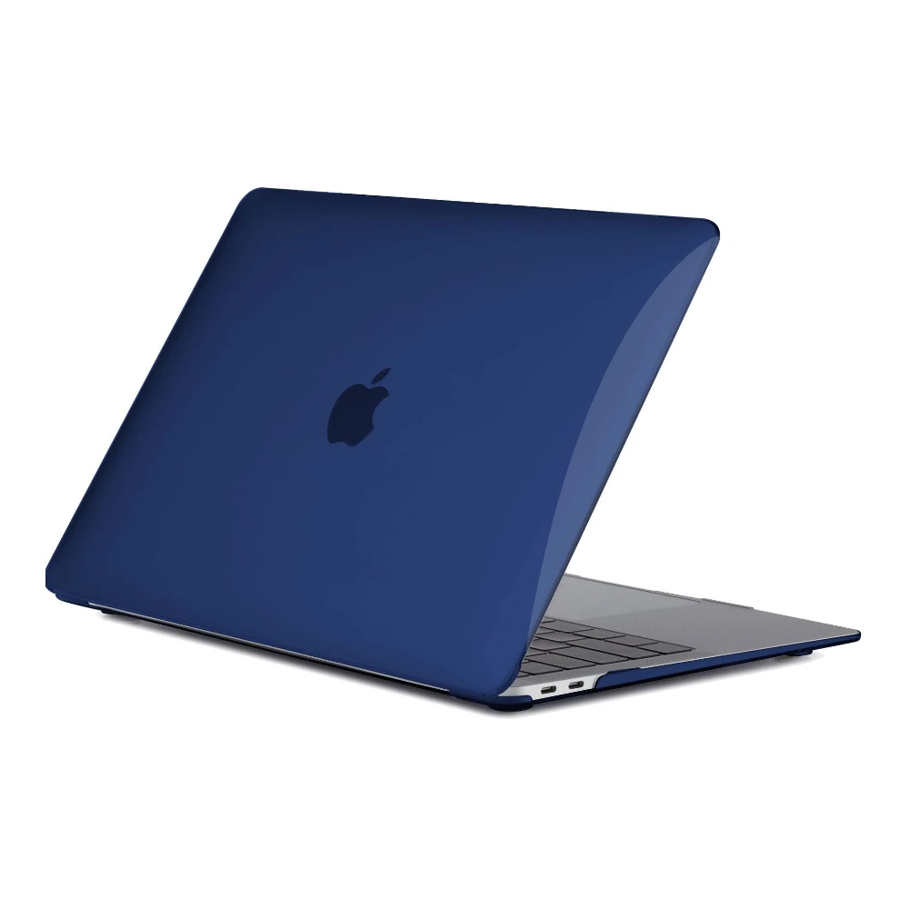 Apple macbook Air Pro Neo 11 12 13 13.6 14 15 16 inch crystal peony blue case cover protector