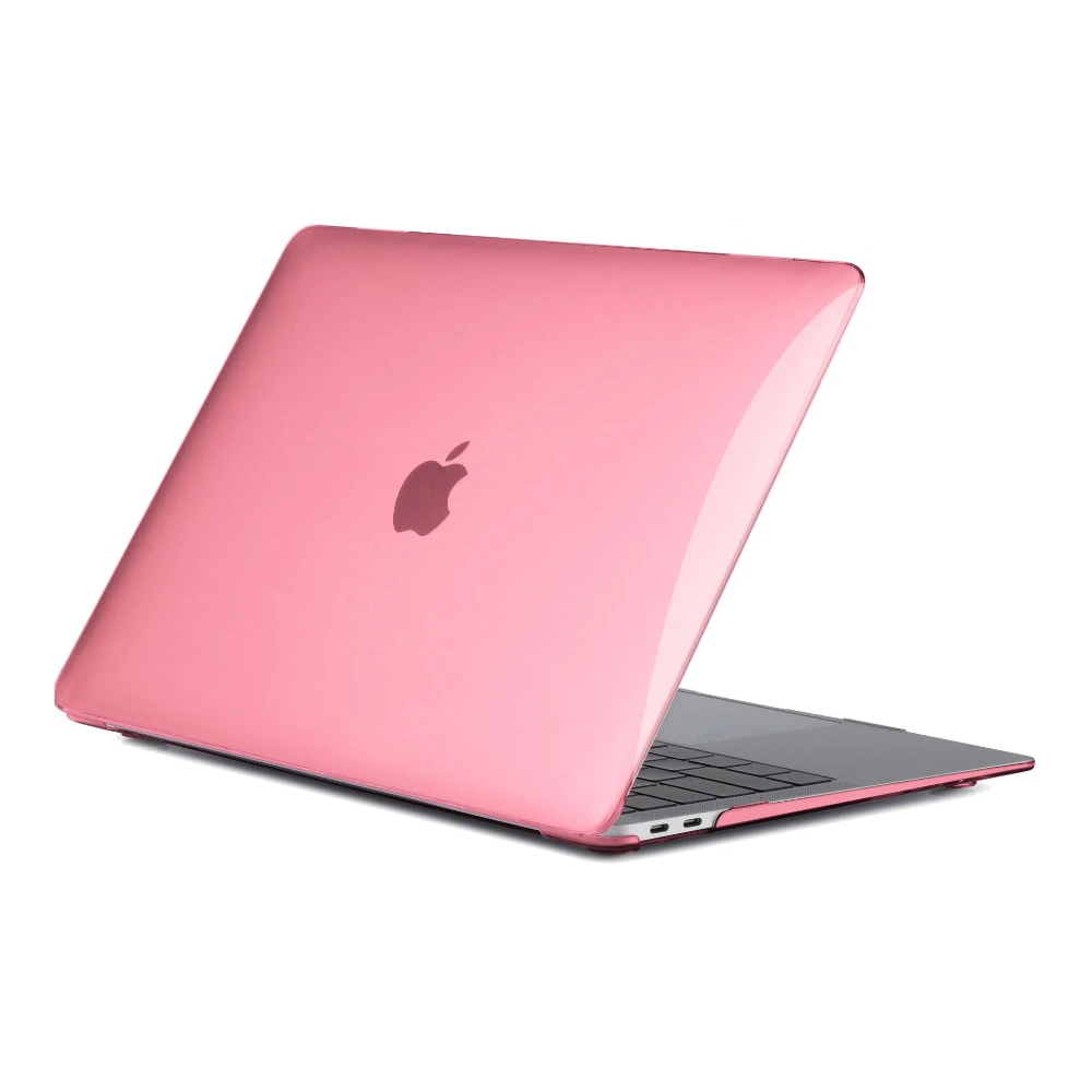 Apple macbook Air Pro Neo 11 12 13 13.6 14 15 16 inch crystal pink case cover protector