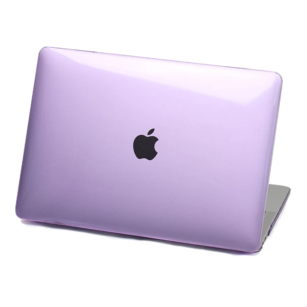 Apple macbook Air Pro Neo 11 12 13 13.6 14 15 16 inch crystal purple case cover protector