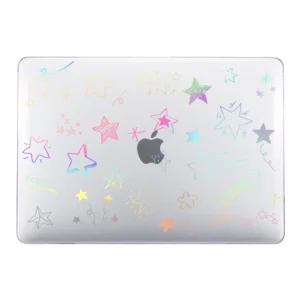 Apple macbook Air Pro Neo 11 12 13 13.6 14 15 16 inch LS1 clear laser case cover protector
