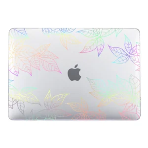 Apple macbook Air Pro Neo 11 12 13 13.6 14 15 16 inch LS1 floral clear laser case cover protector