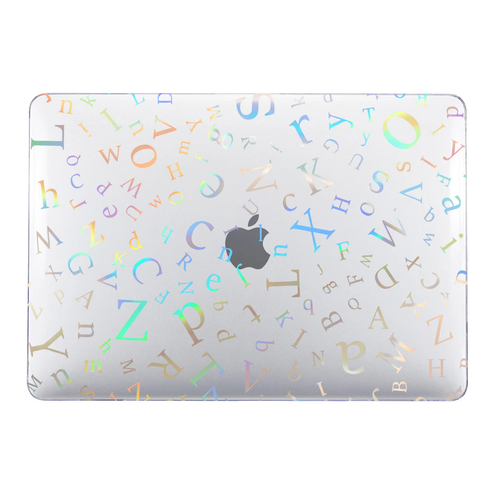 Apple macbook Air Pro Neo 11 12 13 13.6 14 15 16 inch LS3 clear laser case cover protector