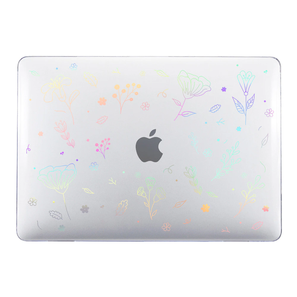 Apple macbook Air Pro Neo 11 12 13 13.6 14 15 16 inch LS4 clear laser case cover protector
