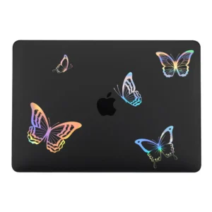 Apple macbook Air Pro Neo 11 12 13 13.6 14 15 16 inch LS6 black laser case cover protector