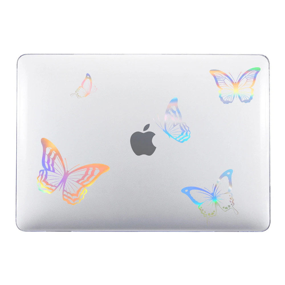 Apple macbook Air Pro Neo 11 12 13 13.6 14 15 16 inch LS6 clear laser case cover protector