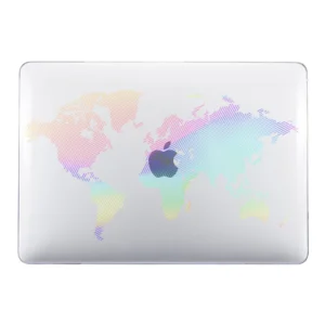 Apple macbook Air Pro Neo 11 12 13 13.6 14 15 16 inch LS8 clear laser case cover protector