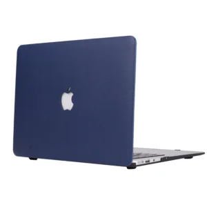 Apple macbook Air Pro Neo 11 12 13 13.6 14 15 16 inch classic blue leather case cover protector