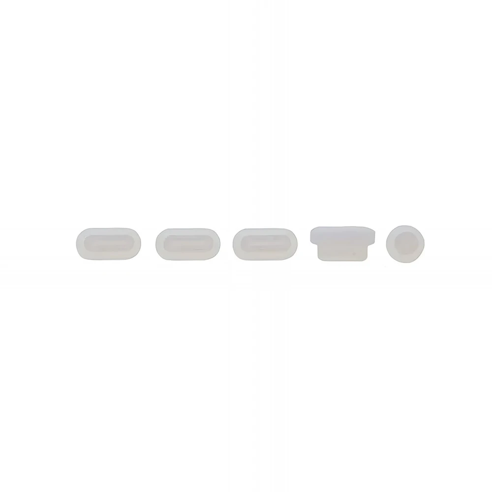 Apple macbook Air Pro Touch Bar Neo 11 12 13 13.6 14 15 16 inch transparent silicone dust plugs caps cover protector