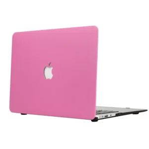Apple macbook Air Pro Neo 11 12 13 13.6 14 15 16 inch classic pink leather case cover protector