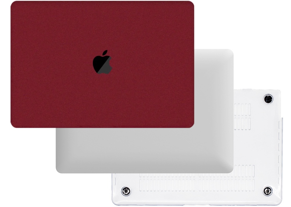 macbook air pro neo full protection top and bottom sand case