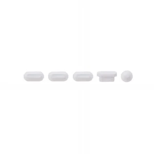 Apple macbook Air Pro Touch Bar Neo 11 12 13 13.6 14 15 16 inch white silicone dust plugs caps cover protector