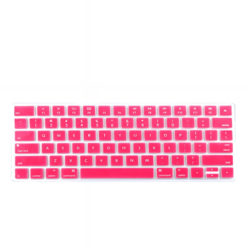 Apple macbook Air Pro Touch Bar Neo 11 12 13 13.6 14 15 16 inch pink keyboard keypad guard protector cover skin