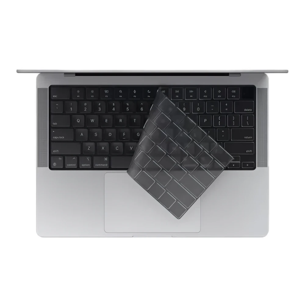 Apple macbook Air Pro Touch Bar Neo 11 12 13 13.6 14 15 16 inch TPU black ultra thin 0.1mm keyboard keypad guard protector cover skin