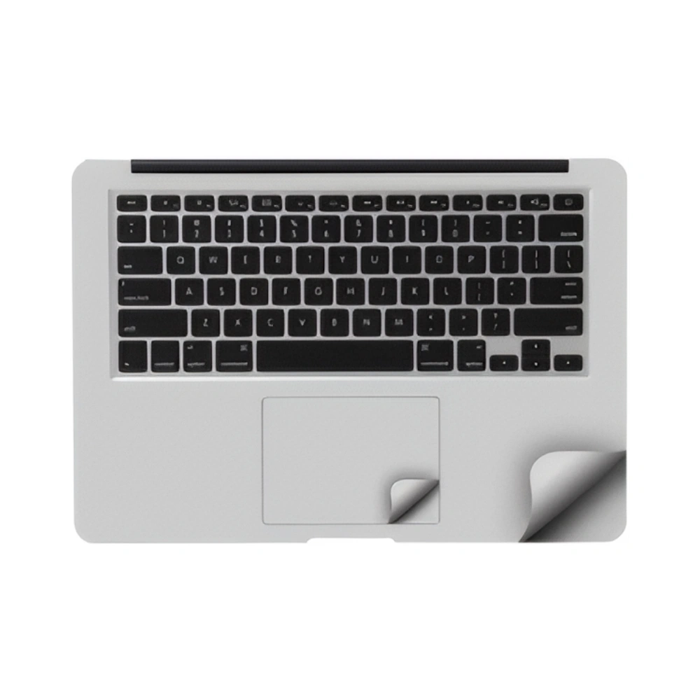 Apple macbook Air Pro Neo 13 13.6 M2 M3 M4 M5 M6 model silver aluminum palm rest guard skin