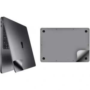Apple macbook Air Pro Neo 13 13.6 M2 M3 M4 M5 M6 model space grey aluminum guard skin 

