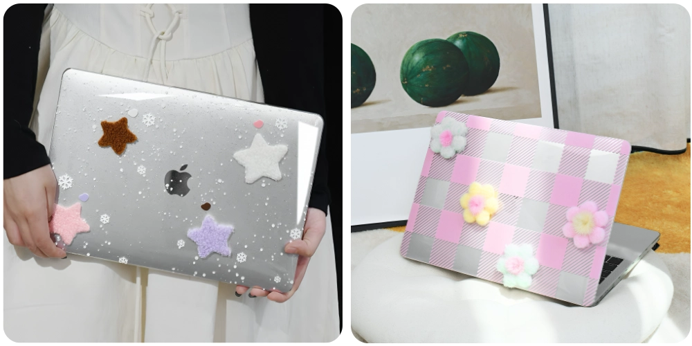 macbook art cute fun diy handcraft case