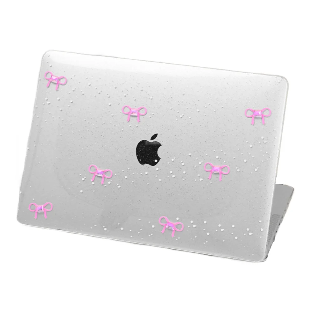 Apple macbook Air Pro Neo 11 12 13 13.6 14 15 16 inch art cutie ribbon case cover protector