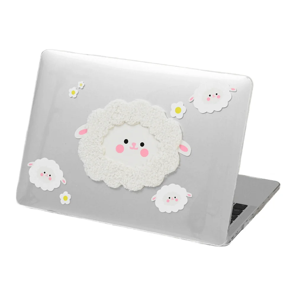 Apple macbook Air Pro Neo 11 12 13 13.6 14 15 16 inch art cutie lamb case cover protector