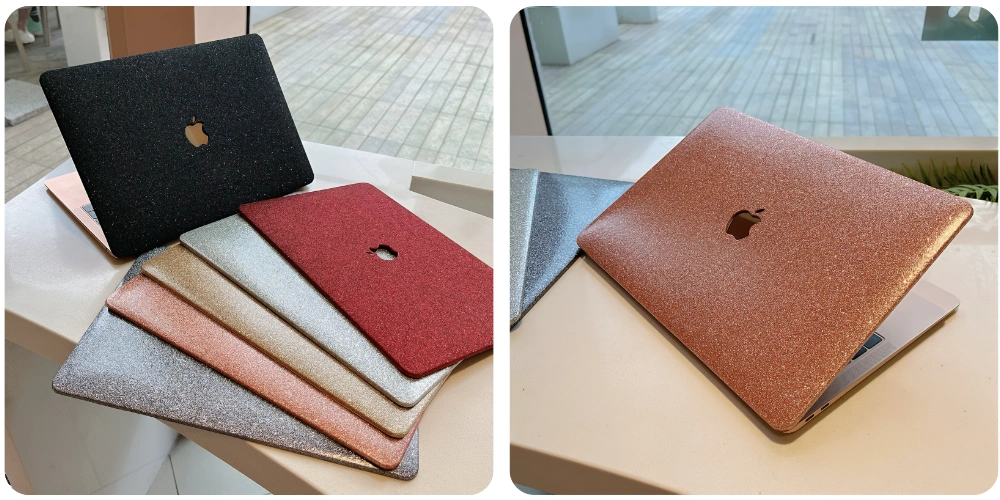 macbook air pro neo 13 14 15 16 inch glitter bling case
