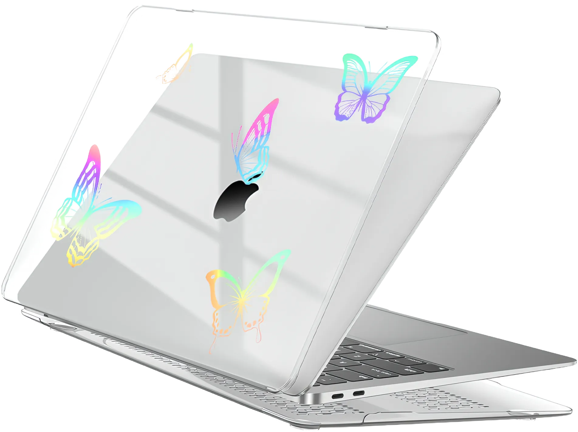 macbook laser holographic case