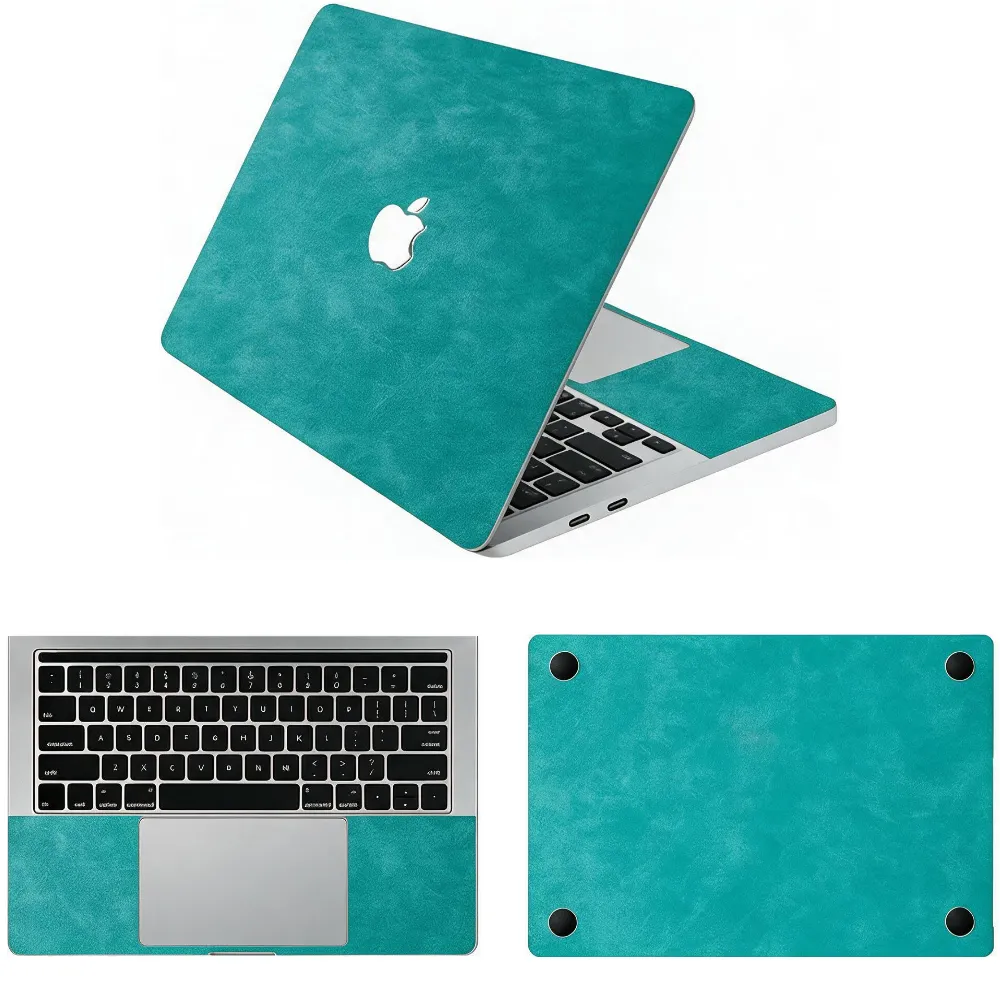 Apple macbook Air Pro Neo 13 13.6 M2 M3 M4 M5 M6 model mint green leather skin