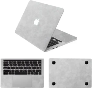 Apple macbook Air Pro Neo 13 13.6 M2 M3 M4 M5 M6 model grey leather skin