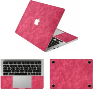 Apple macbook Air Pro Neo 13 13.6 M2 M3 M4 M5 M6 model red wine leather skin