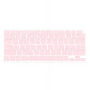 Apple macbook Air Pro Touch Bar Neo 11 12 13 13.6 14 15 16 inch macaron pink keyboard keypad guard protector cover skin