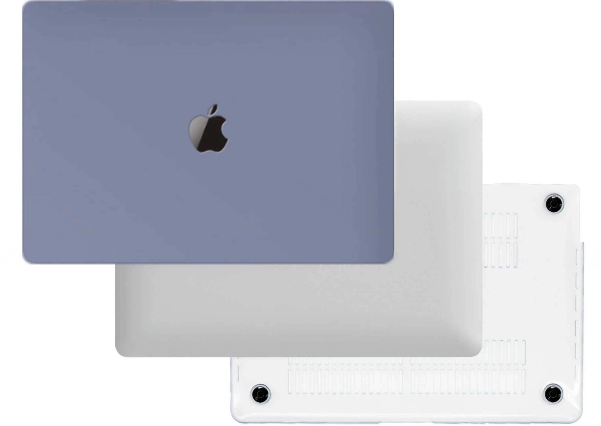 macbook full protection top and bottom macaron case
