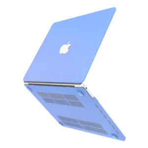 Apple macbook Air Pro Neo 11 12 13 13.6 14 15 16 inch silent blue macaron case cover protector