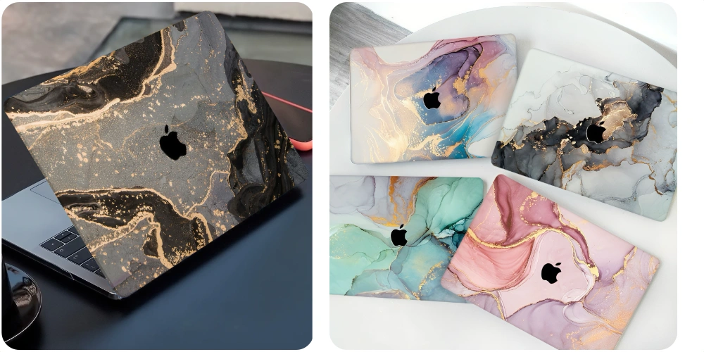 various macbook design marble case