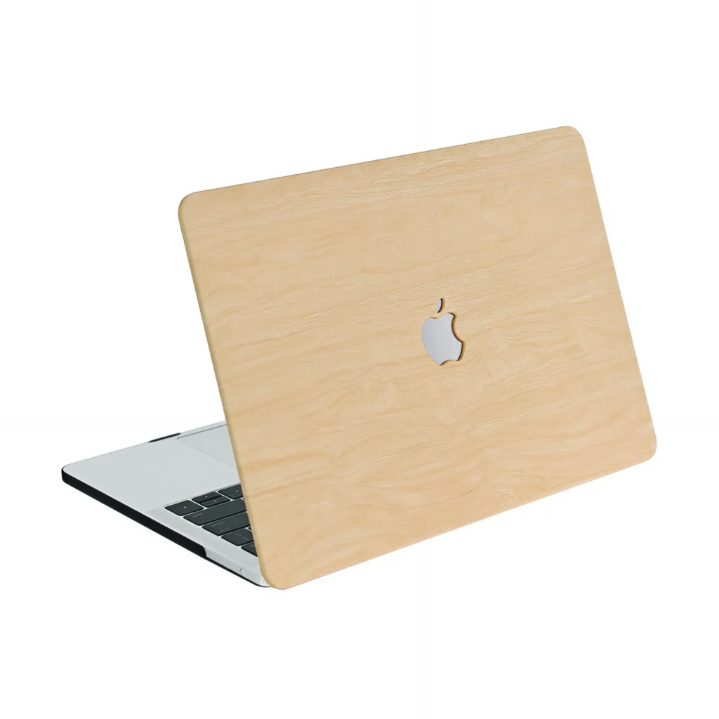 Apple macbook Air Pro Neo 11 12 13 13.6 14 15 16 inch pine wood textured case cover protector